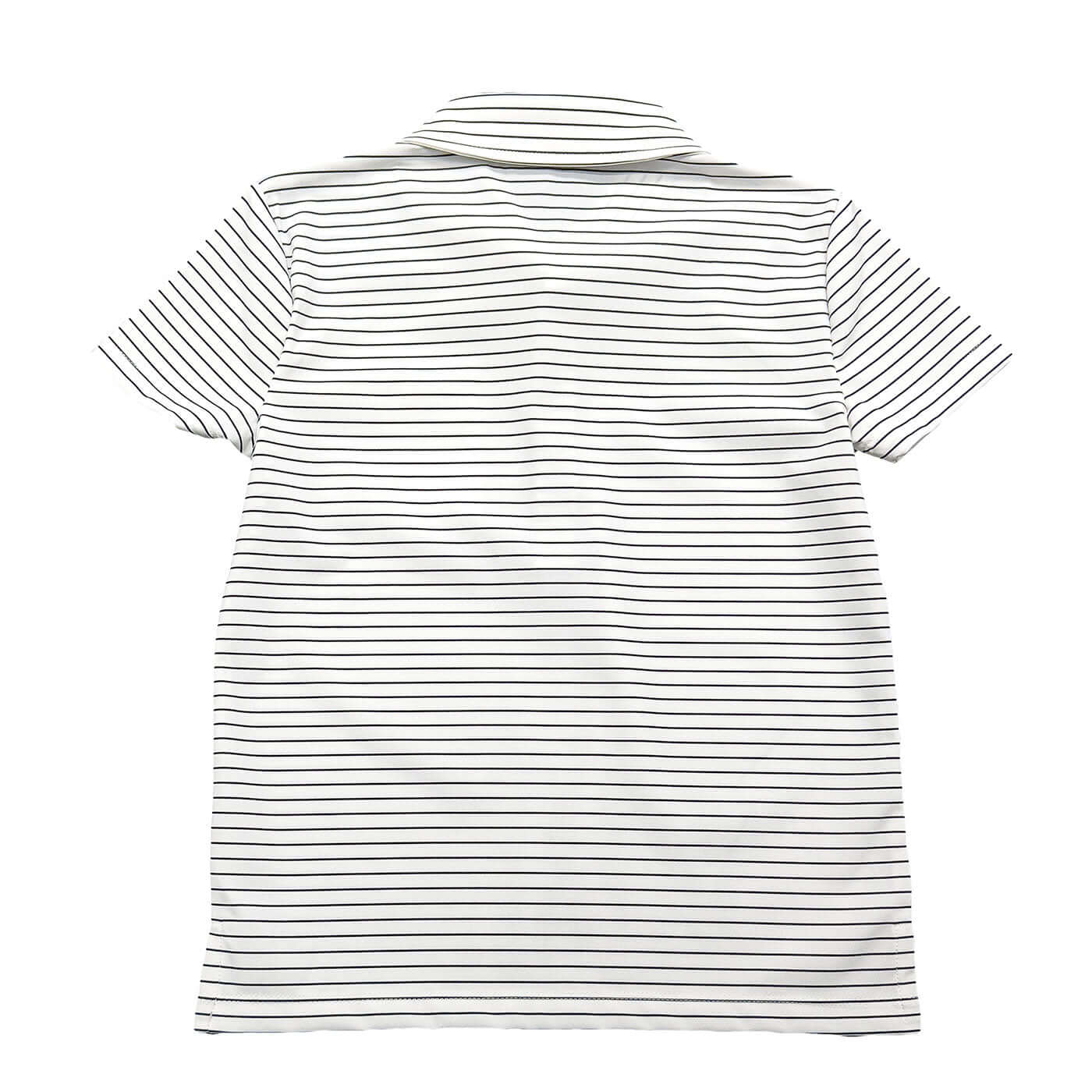 Marco Boys Performance Polo White Stripe