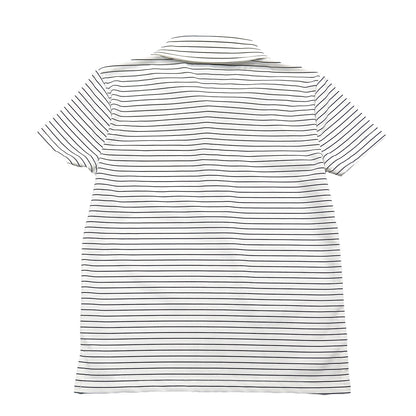Marco Performance Polo White Stripe