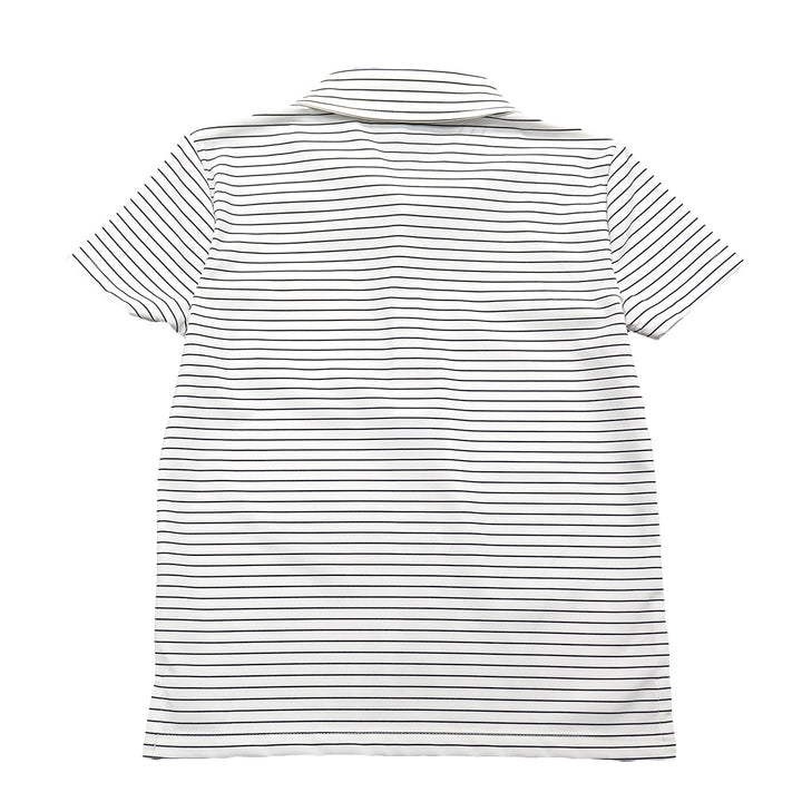Marco Performance Polo White Stripe