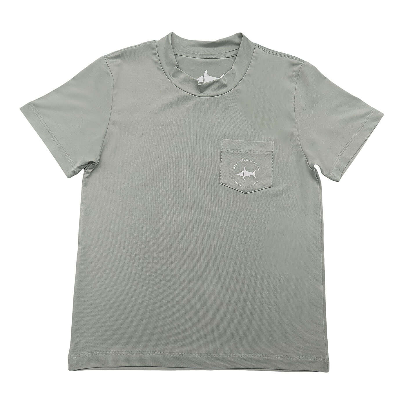 Great White Boys Performance Tee SS Grey