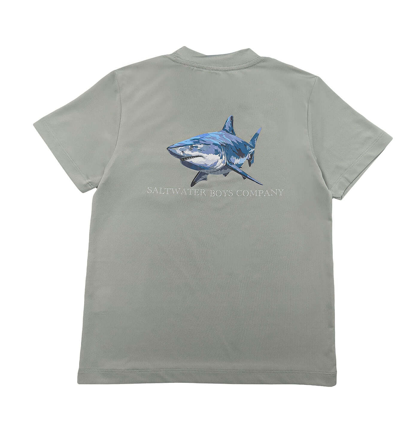 Great White Boys Performance Tee SS Grey