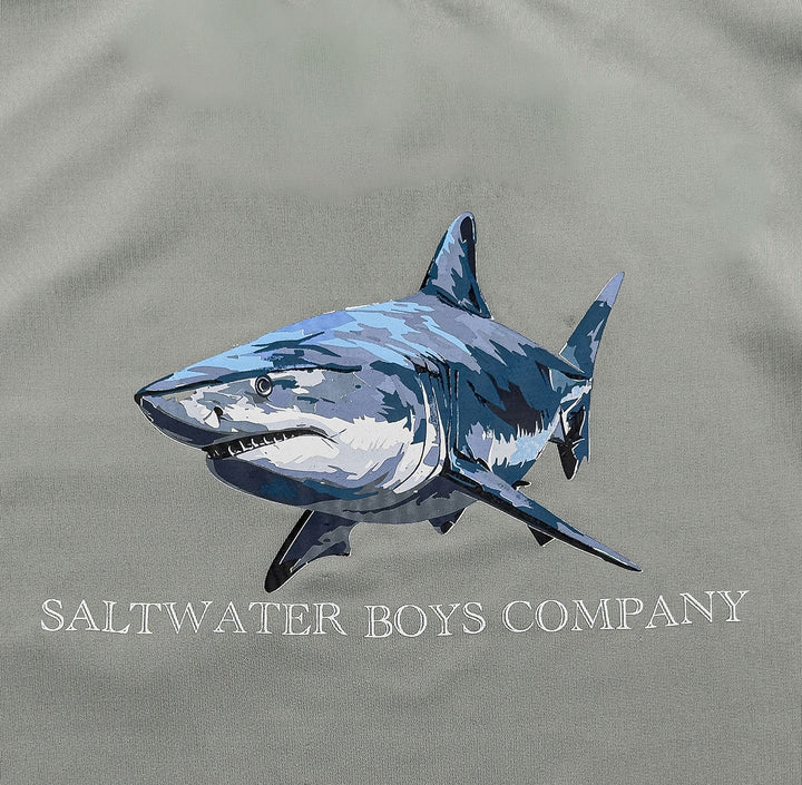 Great White Performance Tee SS Grey