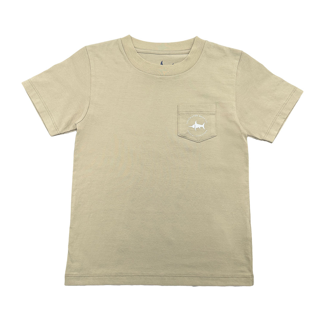 Deer Graphic Tee SS Taupe