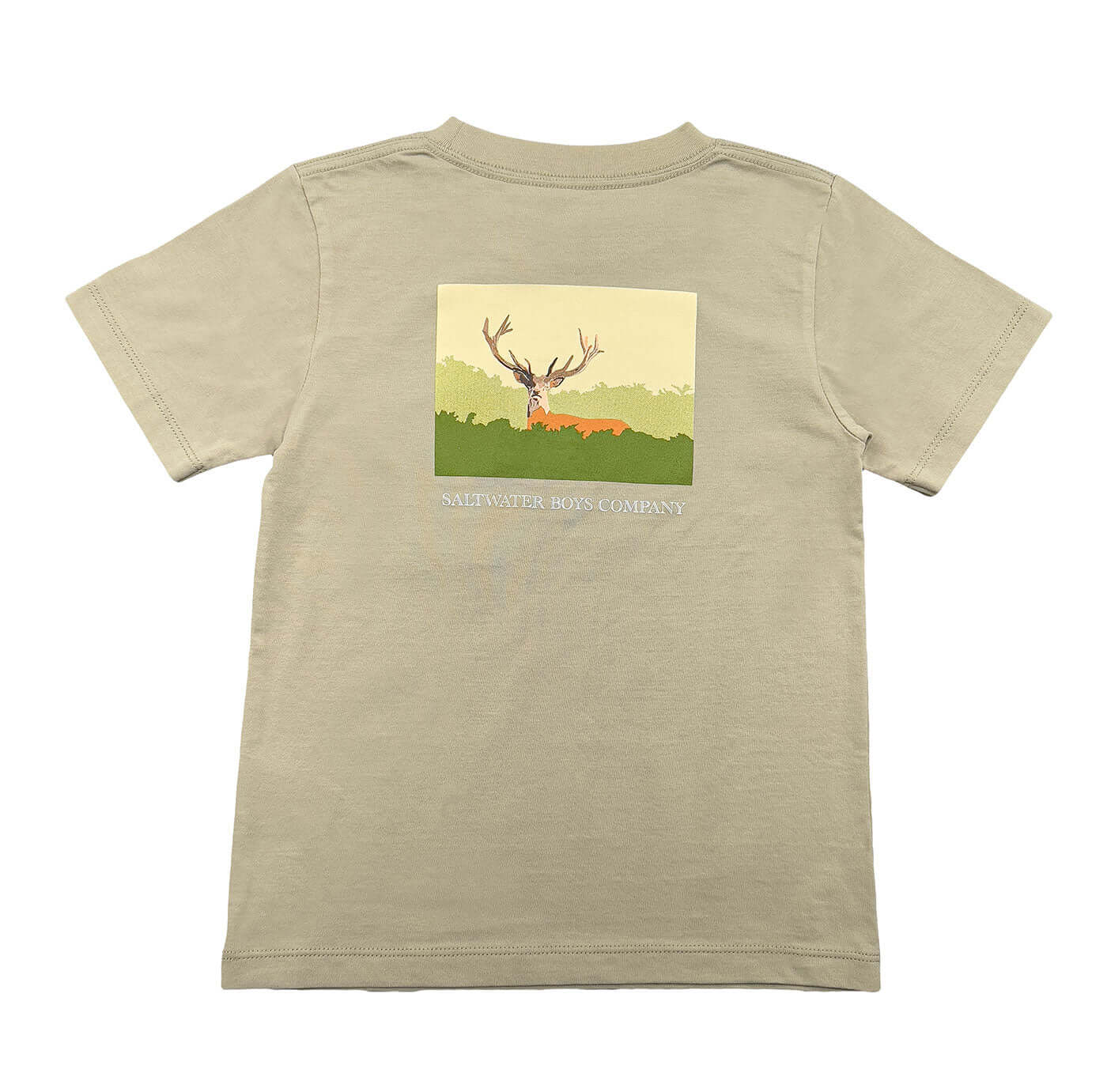 Deer Boys Graphic Tee SS Taupe