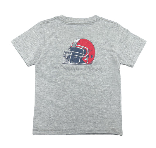 Red Helmet Graphic Tee SS Grey