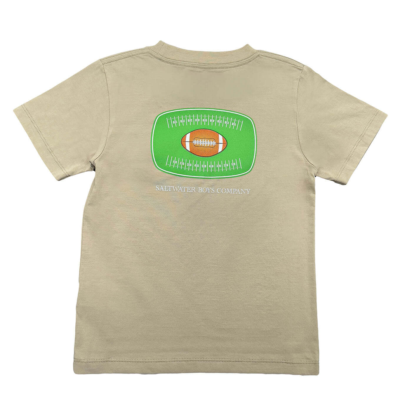 Football Boys Graphic Tee SS Taupe