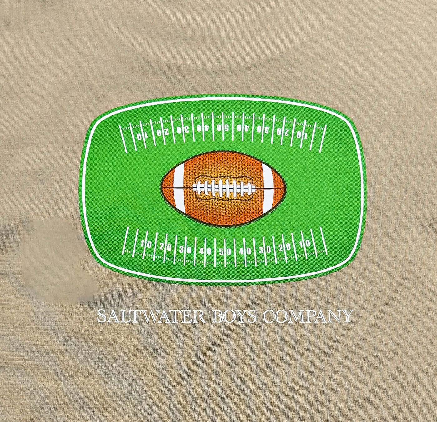 Football Boys Graphic Tee SS Taupe