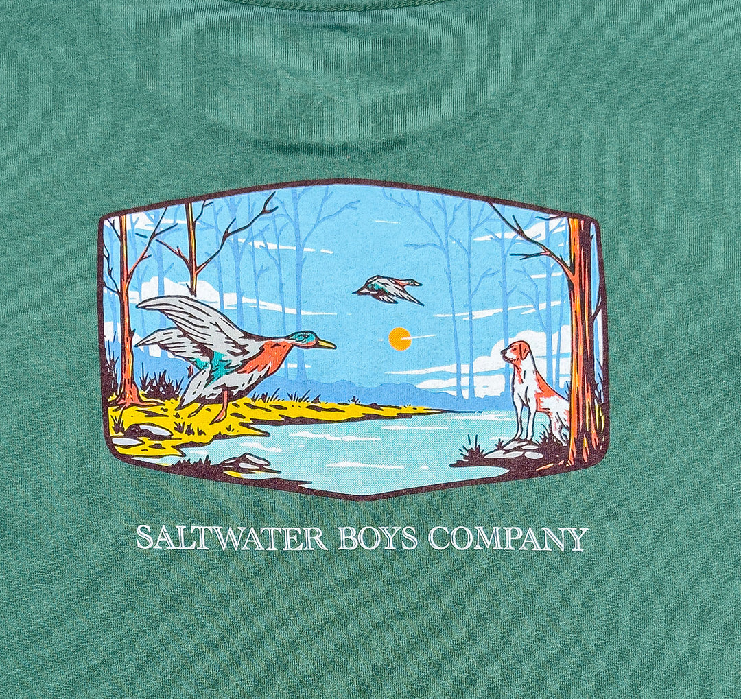 Field & Stream Graphic Tee SS Green