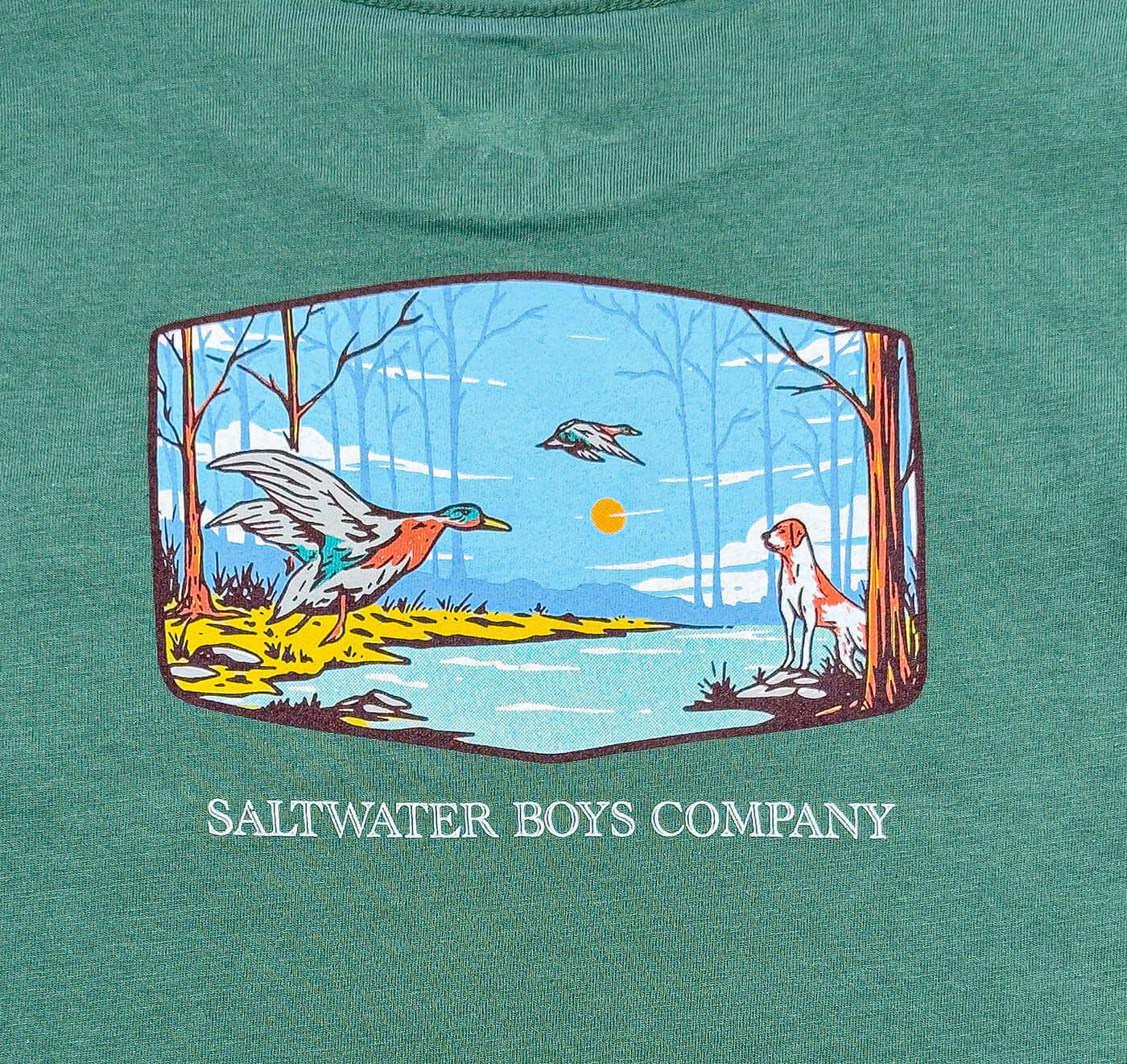 Field & Stream Boys Graphic Tee SS Green