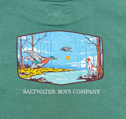 Field & Stream Graphic Tee SS Green