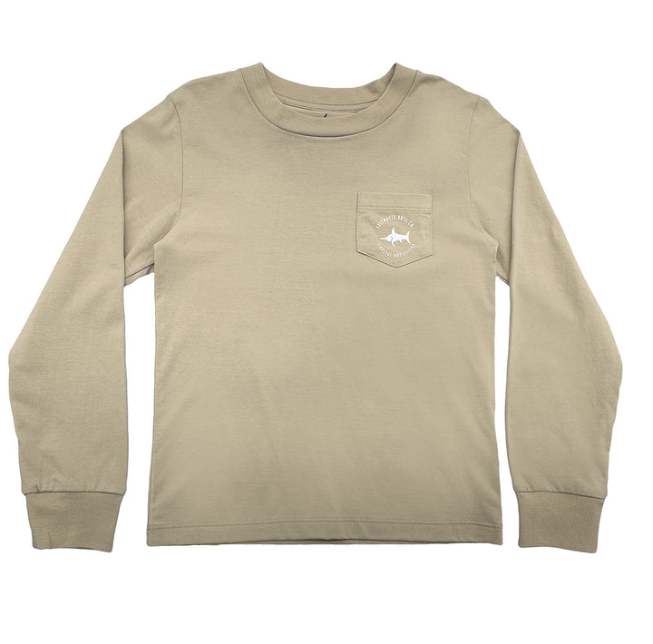 Mallard Graphic Tee LS Taupe