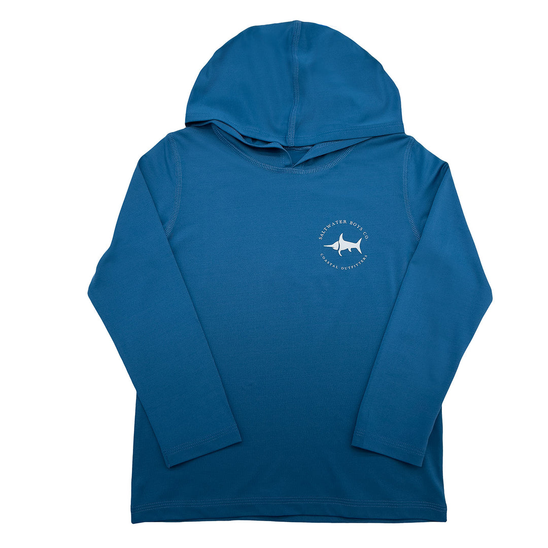 Tuna Performance Hoodie Blue