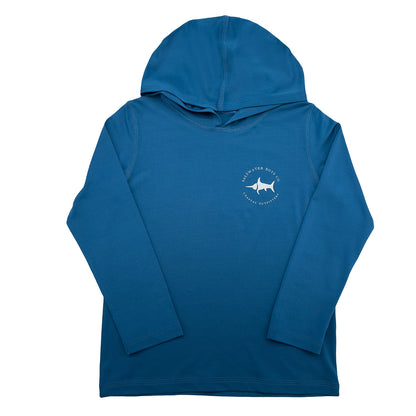 Tuna Performance Hoodie Blue
