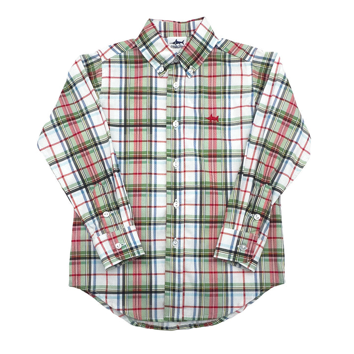 Carter Oxford Creme Plaid 