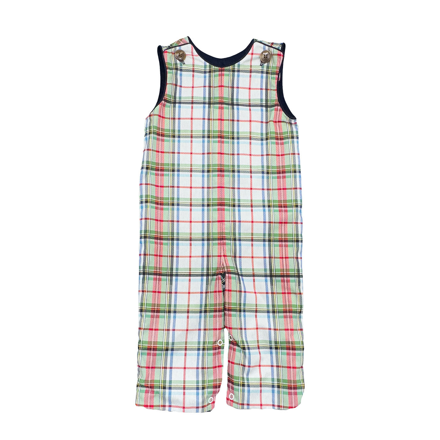 Rivers Reversible Boys Longall Creme Plaid 
