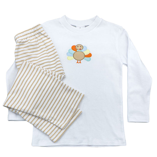 2 Piece Applique Pant Set Turkey