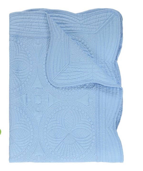Heirloom Quilt - Baby Quilt Blanket Monogram