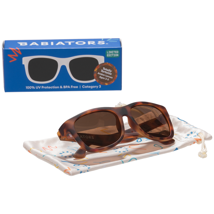 Baby and Kids Tortoise Shell Navigators Sunglasses