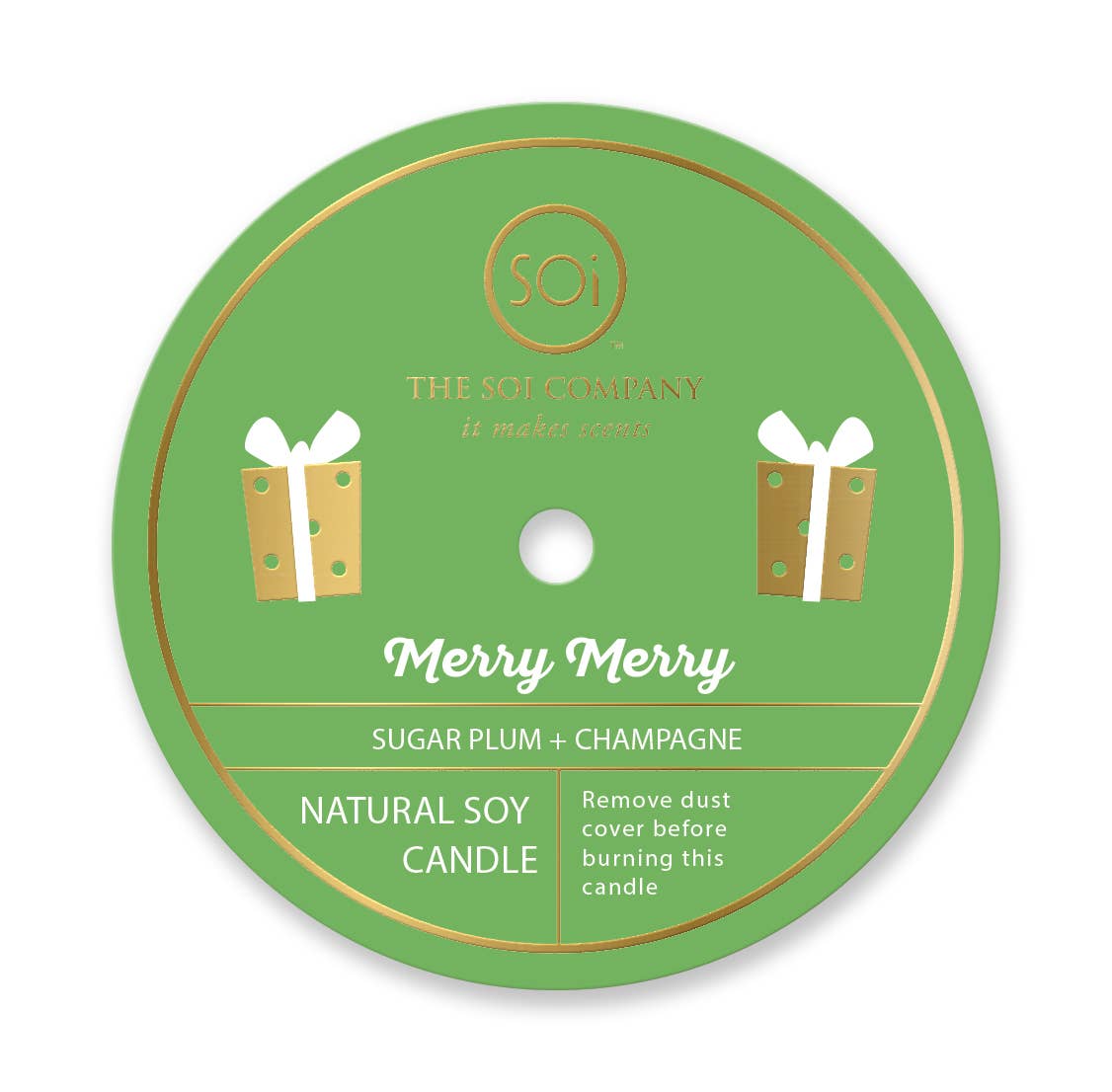 Merry Merry 12oz  Icon Candle
