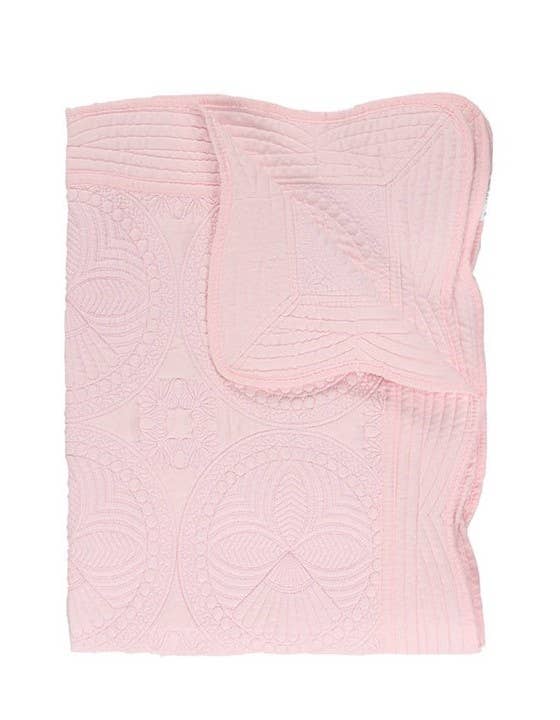Heirloom Quilt - Baby Quilt Blanket Monogram