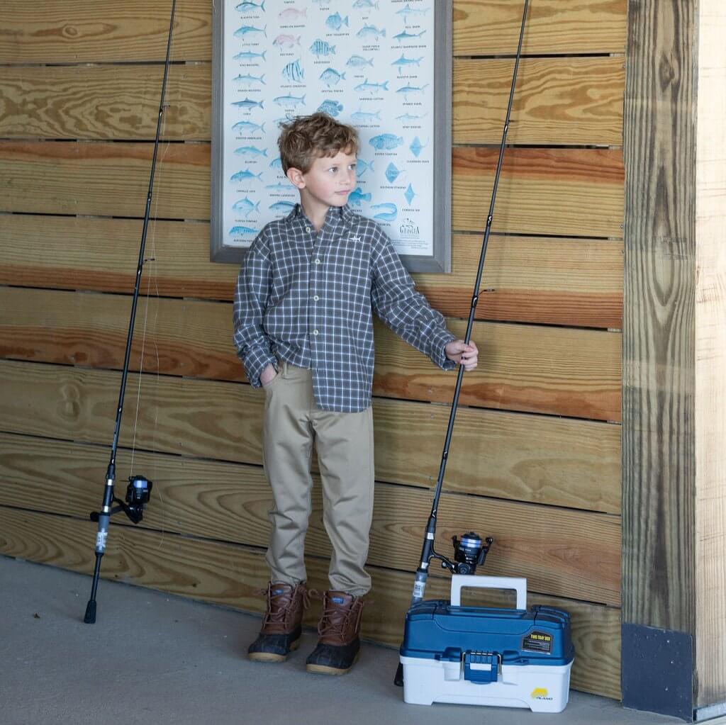 Folly Island Flannel Shirt - Olive