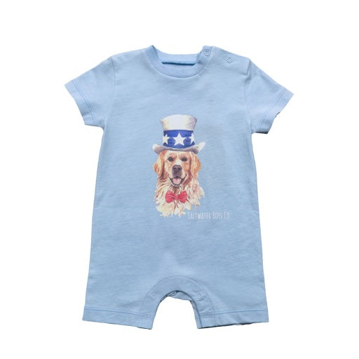 Patriotic Pup Romper