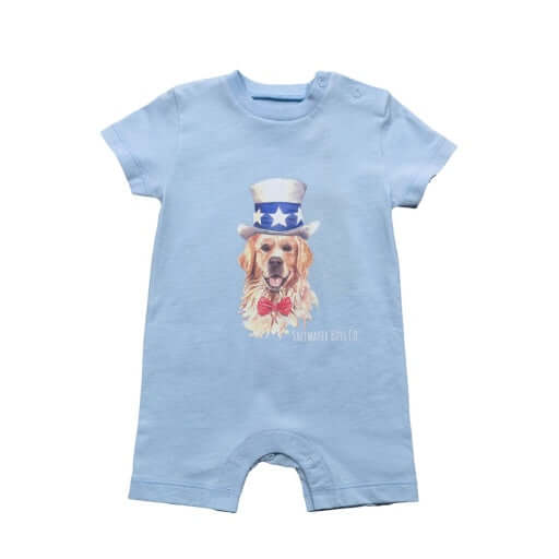 Patriotic Pup Romper